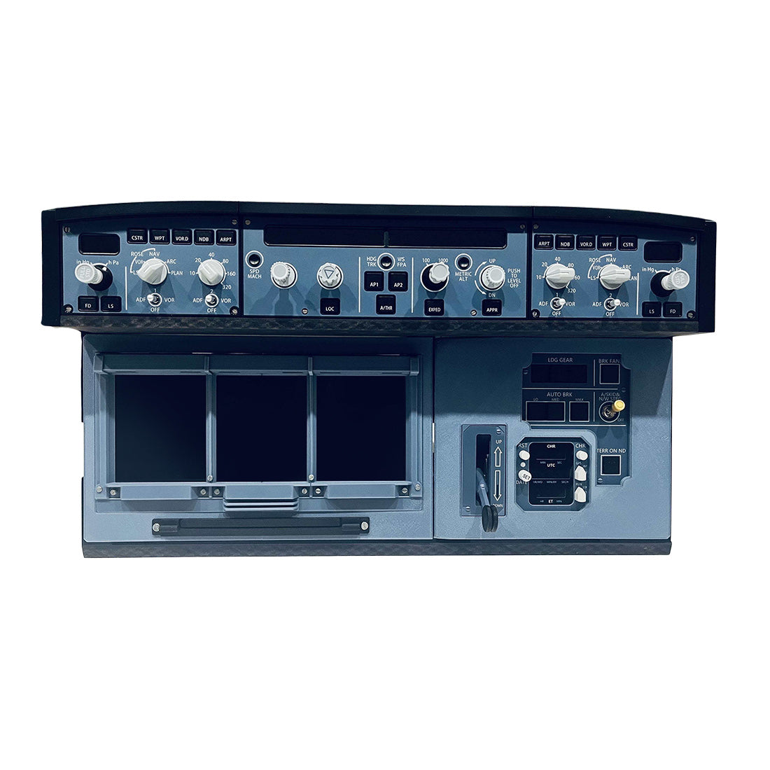A320/A350 Cockpit Display Stand with HD Screen & Magnetic Mount