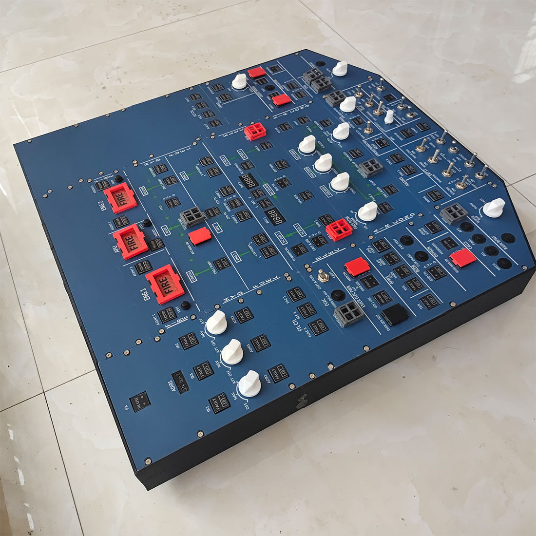 F Rasel Control Feni RTRHobby A32X 1:1 Scale Light Overhead Panel for MSFS 2020/2024 & Feni ...