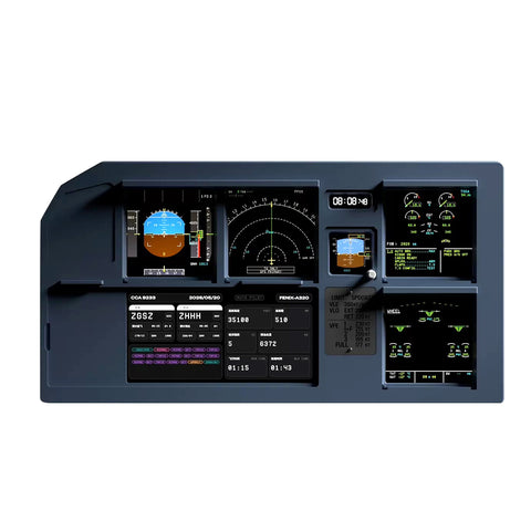 A32X A19X Mini MIP Panel with ND/PFD Display, K HUB Software, MSFS 2020/2024 & X-Plane 12 Compatible