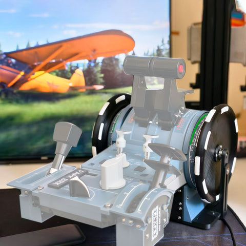 A32X Aircraft Trim Wheel Module for MSFS 2024 (Throttle Not Included)
