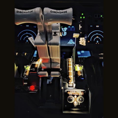 B737-800 Throttle-Quandrant for X-Plane 12, MSFS 2020/2024 - Compatible with Zibo737, PMDG737