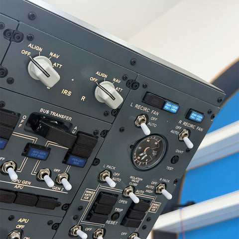B737 FWD Overhead Flight Simulator Control Panel for MSFS 2020/2024&X-Plane&PMDG737&Zibo737