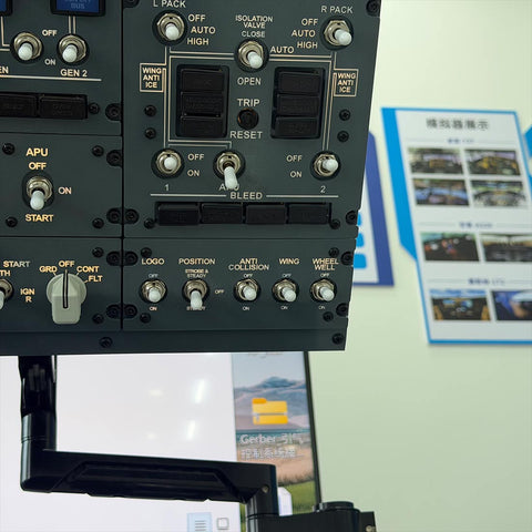 B737 FWD Overhead Flight Simulator Control Panel for MSFS 2020/2024&X-Plane&PMDG737&Zibo737