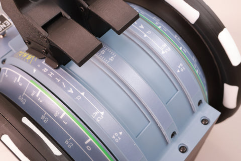 Hoowalt D107 V2 A32X A31X A19X Motorized Throttle-Quadrant with Adjustable Damping for Flight Sim - Backlit, Full Range Motion, Compatible with MSFS2020/2024, X-Plane, Fenix, FBW, toliss - Windows Home Cockpit Panel