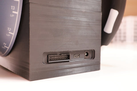 Hoowalt D107 V2 A32X A31X A19X Motorized Throttle-Quadrant with Adjustable Damping for Flight Sim - Backlit, Full Range Motion, Compatible with MSFS2020/2024, X-Plane, Fenix, FBW, toliss - Windows Home Cockpit Panel