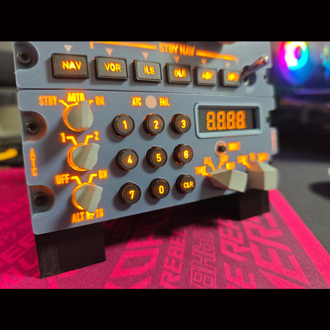 Hoowalt D109 All-in-One A32X Home Cockpit Panel - Integrated RMP+Lighting+ATC for Windows MSFS2020/2024, X-Plane 12 (Fenix, FBW, Toliss)