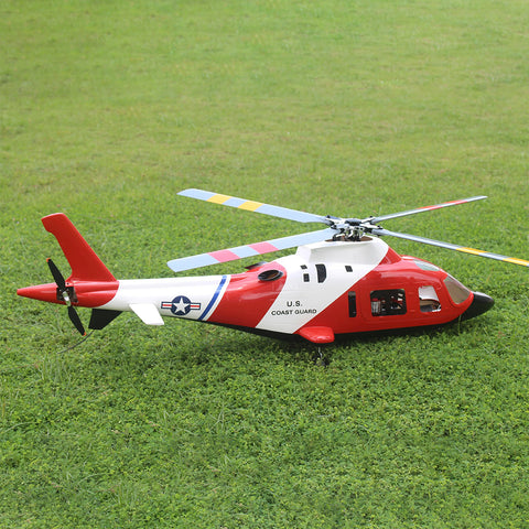 FL500 A109 500-Class 2.4G 6CH Scale RC Helicopter Model with FLISHRC L7 Flight Controller and 4-Mode Positioning GPS