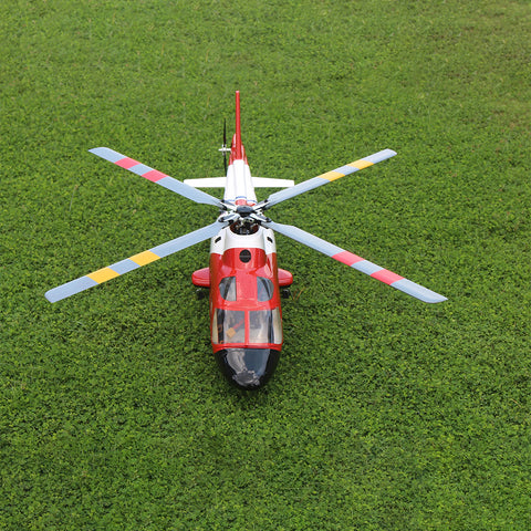 FL500 A109 500-Class 2.4G 6CH Scale RC Helicopter Model with FLISHRC L7 Flight Controller and 4-Mode Positioning GPS