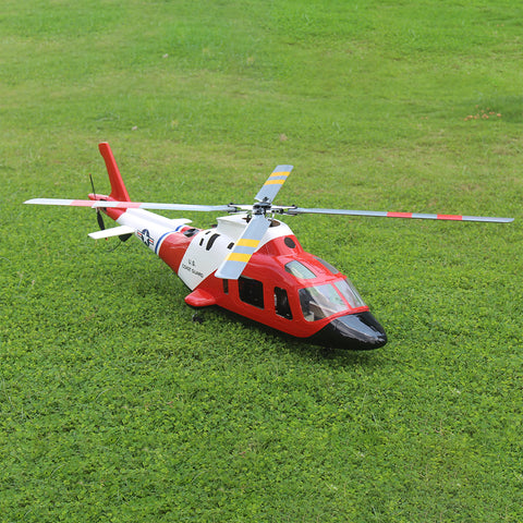 FL500 A109 500-Class 2.4G 6CH Scale RC Helicopter Model with FLISHRC L7 Flight Controller and 4-Mode Positioning GPS