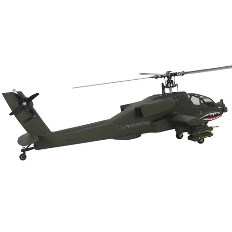 FL500 AH-64 Apache 500-Class Scale RC Helicopter with FLISHRC L7 Flight Controller & 4-Mode GPS Positioning (RTF)