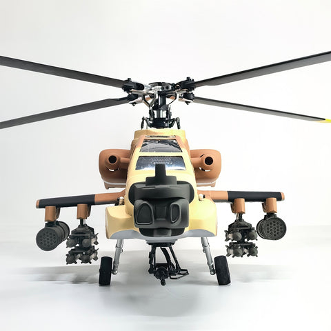 FL500 AH-64 Apache 500-Class Scale RC Helicopter with FLISHRC L7 Flight Controller & 4-Mode GPS Positioning (RTF)