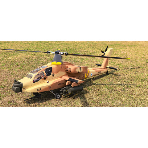 FL500 AH-64 Apache 500-Class Scale RC Helicopter with FLISHRC L7 Flight Controller & 4-Mode GPS Positioning (RTF)