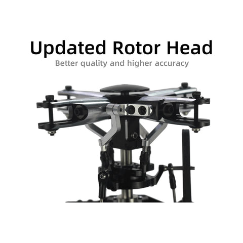FL500 AH-64 Apache 500-Class Scale RC Helicopter with FLISHRC L7 Flight Controller & 4-Mode GPS Positioning (RTF)