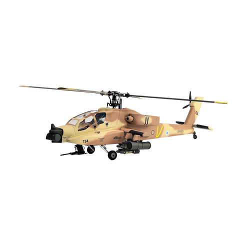 FL500 AH-64 Apache 500-Class Scale RC Helicopter with FLISHRC L7 Flight Controller & 4-Mode GPS Positioning (RTF)
