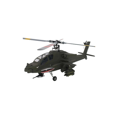 FL500 AH-64 Apache 500-Class Scale RC Helicopter with FLISHRC L7 Flight Controller & 4-Mode GPS Positioning (RTF)
