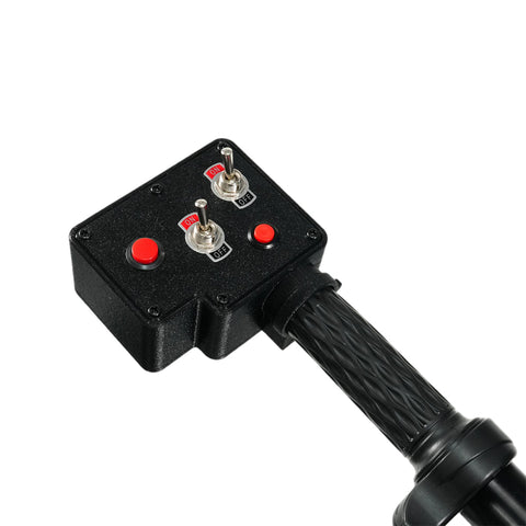 Flight Simulator Collective Controller with Throttle Axis, USB Plug & Play, MSFS/X-Plane/DCS Compatible
