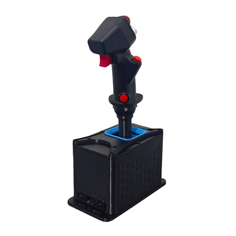 Flight Simulator Joystick, USB Plug & Play, Compatible with MSFS, X-Plane & Major Flight Sim Platforms