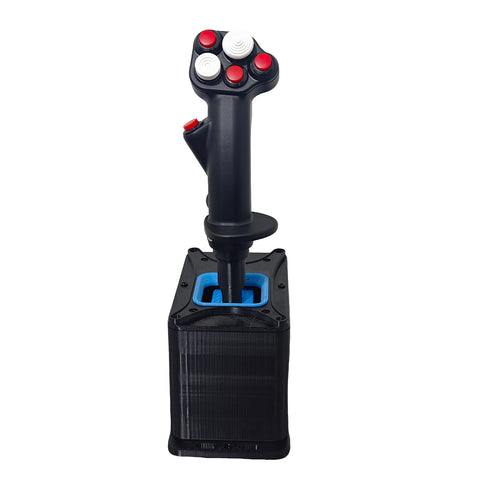 Flight Simulator Joystick, USB Plug & Play, Compatible with MSFS, X-Plane & Major Flight Sim Platforms