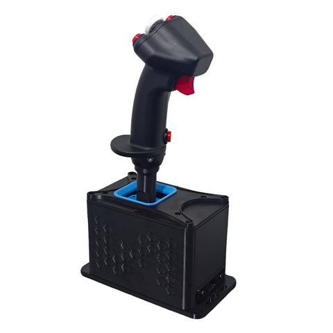 Flight Simulator Joystick, USB Plug & Play, Compatible with MSFS, X-Plane & Major Flight Sim Platforms