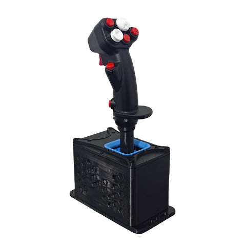 Flight Simulator Joystick, USB Plug & Play, Compatible with MSFS, X-Plane & Major Flight Sim Platforms