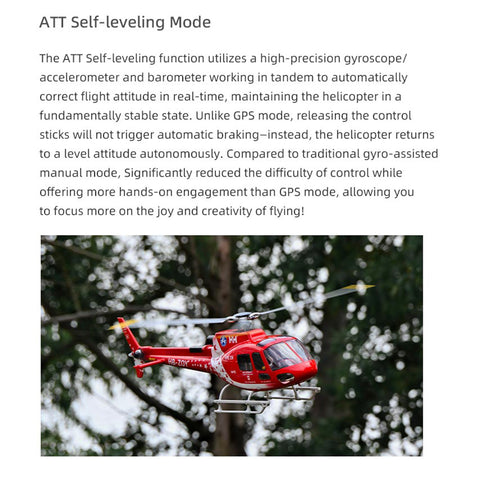 FLYWING AS350 470-Class Scale RC Helicopter with GPS & ACE FC (RTF)