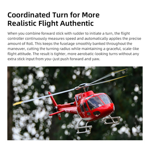FLYWING AS350 470-Class Scale RC Helicopter with GPS & ACE FC (RTF)