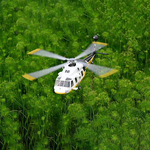 FLYWING UH-60L Black Hawk 470-Class RC Military Helicopter, 2.4G 6CH with ACE Flight Controller, GPS Positioning & Quick-Release 4-Rotor System (RTF Version)