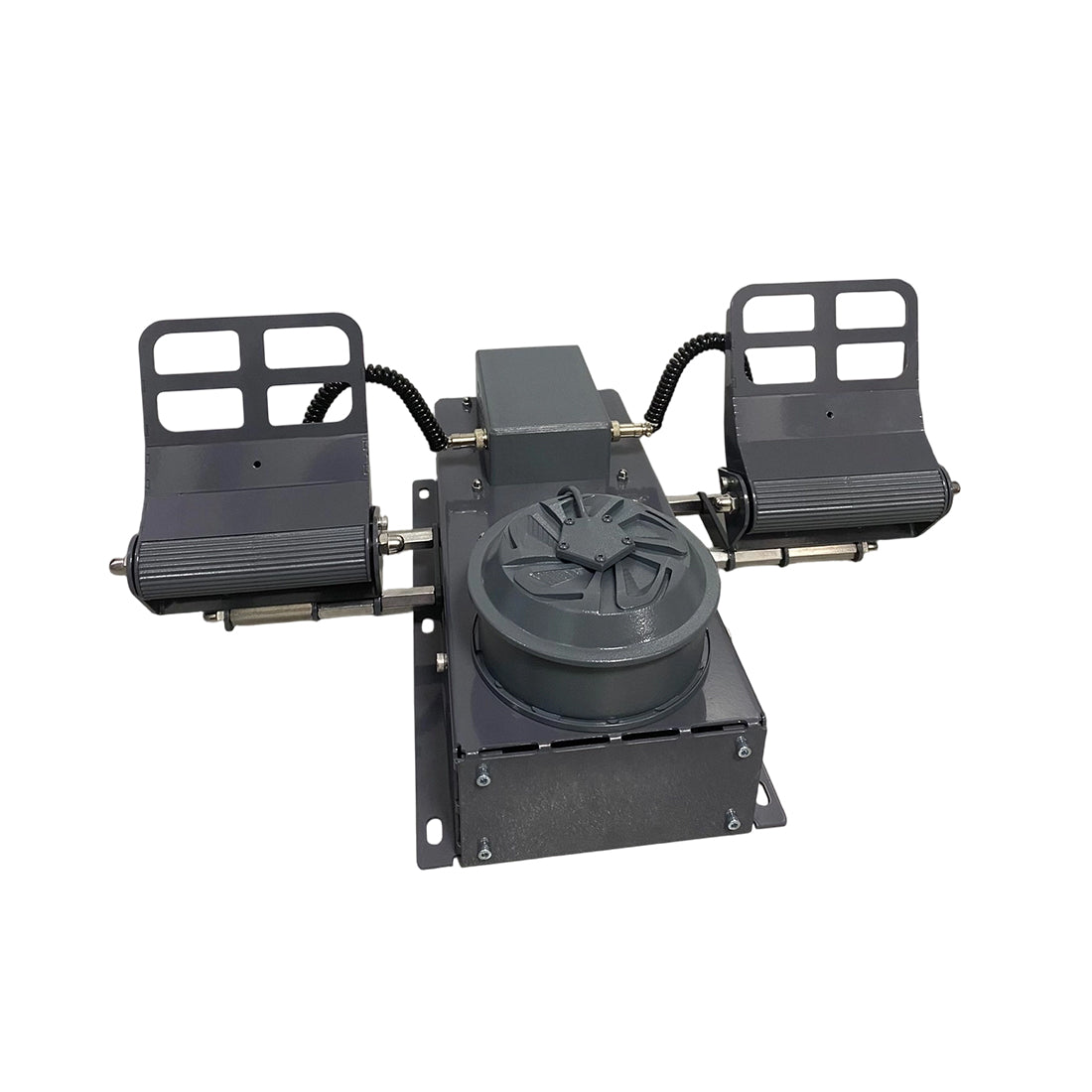 Force Feedback Rudder Pedals, All-Metal Flight Simulator Pedals with Dual Load Cell Linear Brakes, Compatible with DCS, X-Plane 11/12, MSFS 2020/2024