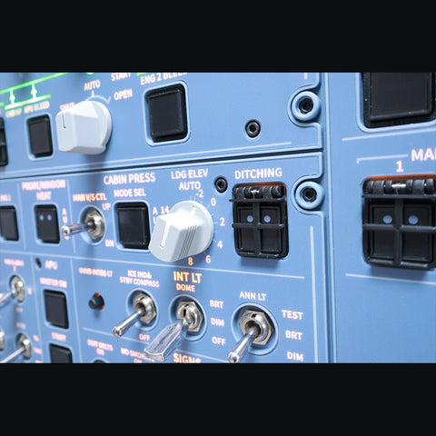 Hoowalt D111 A32X 1/1 Scale Light OVHD OVERHEAD Panel HOME Setup (Pre-sale)