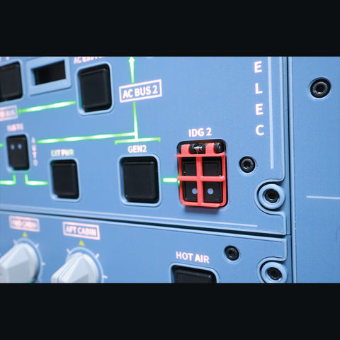 Hoowalt D111 A32X 1/1 Scale Light OVHD OVERHEAD Panel HOME Setup (Pre-sale)