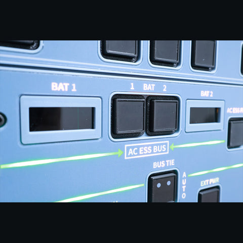 Hoowalt D111 A32X 1/1 Scale Light OVHD OVERHEAD Panel HOME Setup (Pre-sale)