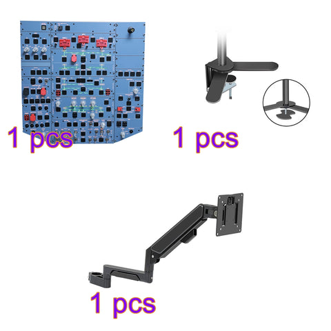 Hoowalt D111 A32X 1/1 Scale Light OVHD OVERHEAD Panel HOME Setup (Pre-sale)