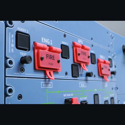 Hoowalt D111 A32X 1/1 Scale Light OVHD OVERHEAD Panel HOME Setup (Pre-sale)