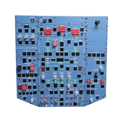 Hoowalt D111 A32X 1/1 Scale Light OVHD OVERHEAD Panel HOME Setup (Pre-sale)