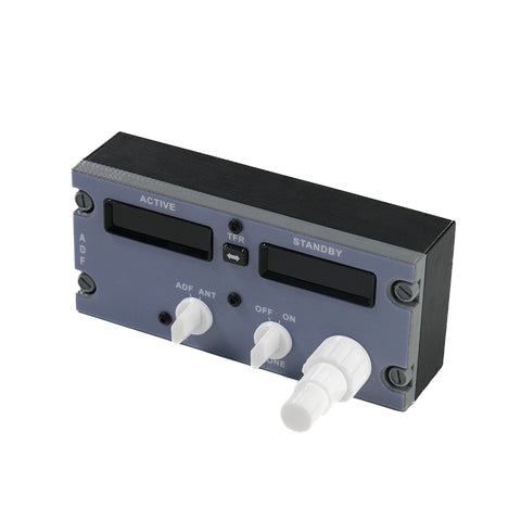 Hoowalt D204 B737 1:1 ADF Panel with Digital Display & Tactile Controls, Compatible with MSFS 2020/2024, X-Plane 12, Zibo 737 & PMDG 737