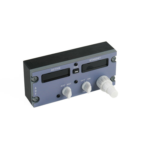Hoowalt D204 B737 1:1 ADF Panel with Digital Display & Tactile Controls, Compatible with MSFS 2020/2024, X-Plane 12, Zibo 737 & PMDG 737