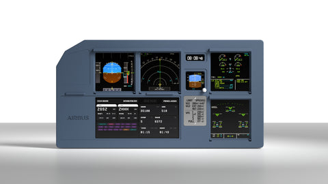 A32X A19X Mini MIP Panel with ND/PFD Display, K HUB Software, MSFS 2020/2024 & X-Plane 12 Compatible