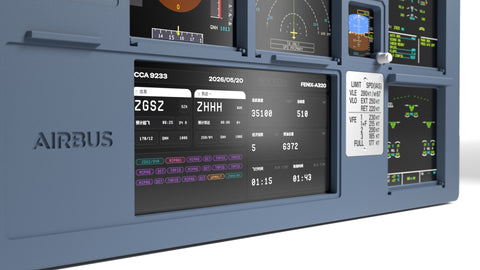 A32X A19X Mini MIP Panel with ND/PFD Display, K HUB Software, MSFS 2020/2024 & X-Plane 12 Compatible