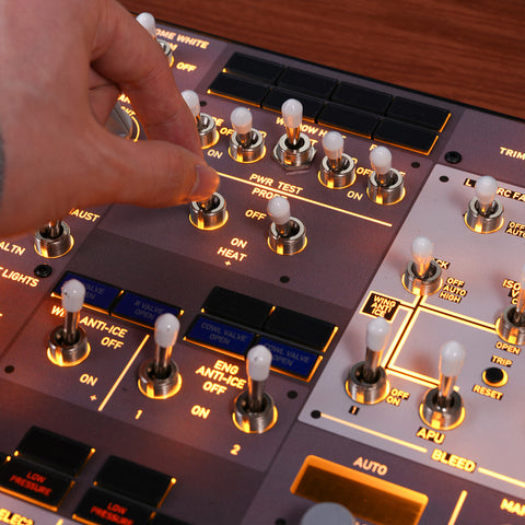 Rowsfire B107 B737 Mini Boeing OVHD OVERHEAD Panel (Pre-sale)
