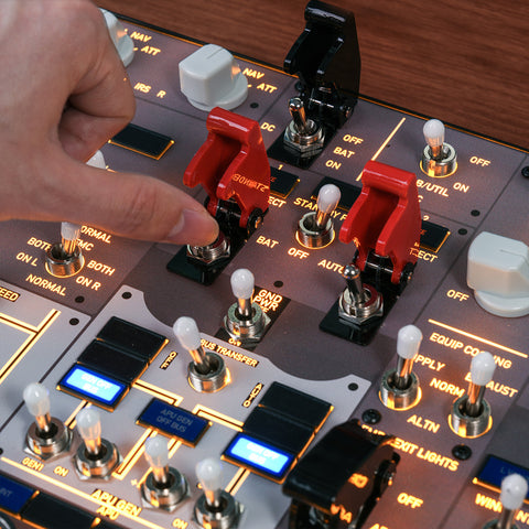 Rowsfire B107 B737 Mini Boeing OVHD OVERHEAD Panel (Pre-sale)