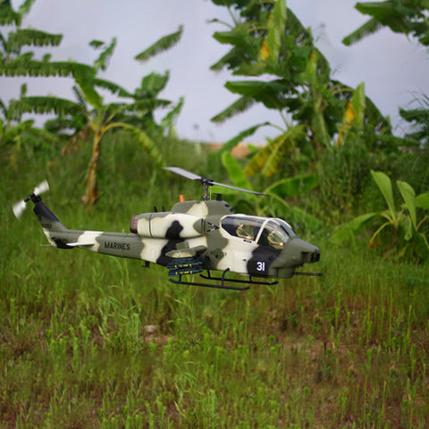 ROBAN 700 Size AH-1 RC Helicopter with H1 PRO Flight Controller & GPS (RTF)