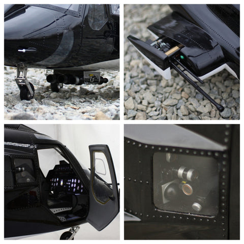 ROBAN 800 Size Air - wolf RC Helicopter with H1 PRO FC & GPS (RTF)
