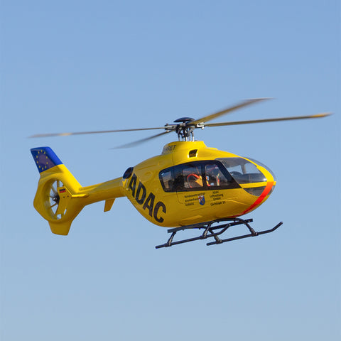 ROBAN EC135 450 Scale RC Helicopter 2.4G 6CH Realistic Four-Rotor RC Helicopter with GPS Positioning Left/Right Hand Control (RTF Version))