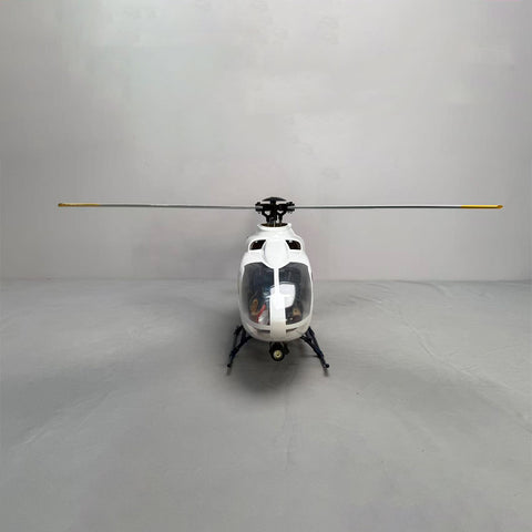 ROBAN EC135 450 Scale RC Helicopter 2.4G 6CH Realistic Four-Rotor RC Helicopter with GPS Positioning Left/Right Hand Control (RTF Version))