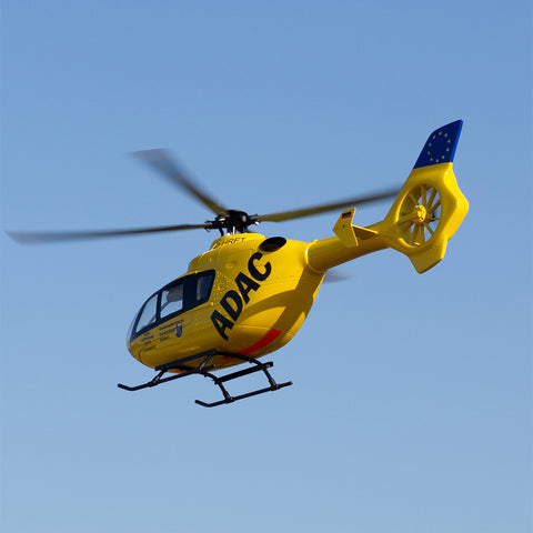 ROBAN EC135 450 Scale RC Helicopter 2.4G 6CH Realistic Four-Rotor RC Helicopter with GPS Positioning Left/Right Hand Control (RTF Version))