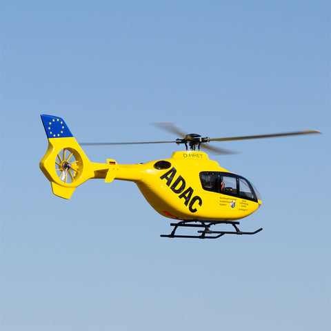 ROBAN EC135 450 Scale RC Helicopter 2.4G 6CH Realistic Four-Rotor RC Helicopter with GPS Positioning Left/Right Hand Control (RTF Version))