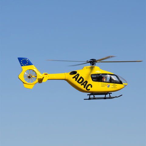 ROBAN EC135 450 Scale RC Helicopter 2.4G 6CH Realistic Four-Rotor RC Helicopter with GPS Positioning Left/Right Hand Control (RTF Version))