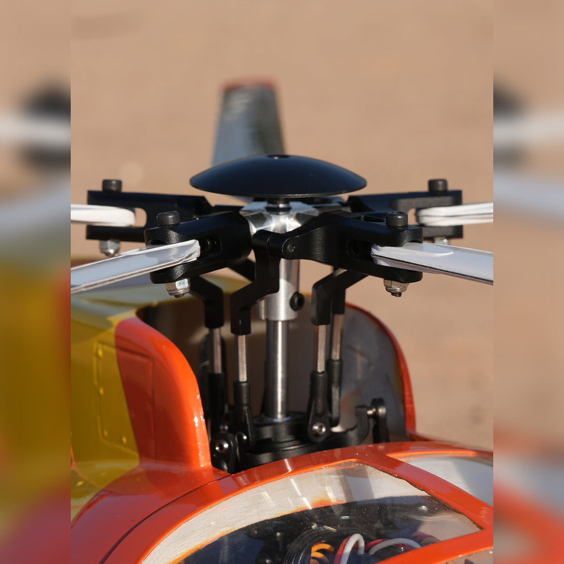 ROBAN MD500 470 Class RC Helicopter, 2.4GHz 6CH Five-Wing with GPS Positioning Searchlight Left/Right Hand Control (RTF Version)