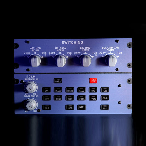 Rowsfire A109 V3.0 A32X Full Size ECAM Home Cockpit Panel for MSFS 2020/2024, FENIX, FBW on Windows