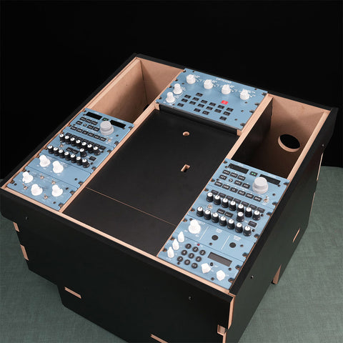 Rowsfire A110 A32X Pedestal Frame with Instrument Panels & Throttle Stand for Flight Simulator (MDF Material)